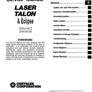 Mitsubishi Eclipse Manual Pdf