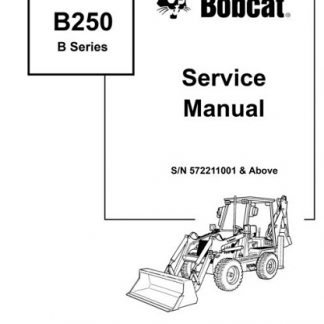Bobcat-B250-Service-Manual