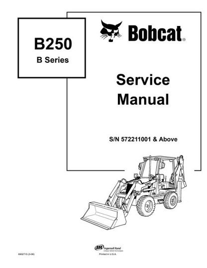 Bobcat-B250-Service-Manual