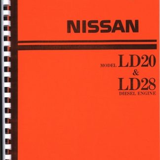 Nissan Model ld20 ld28 Diesel Engine Manual