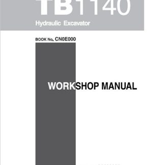 Takeuchi Tb1140 Workshop Manual