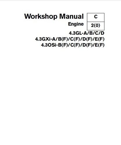 Volvo Penta 4.3 Engine Service Manual