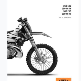 2017 KTM 250-300 EXC XCW repair Maual