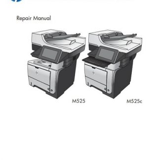 HP LaserJet Enterprise 500 MFP M525 Repair Manual