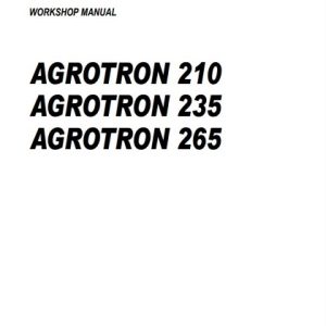 Deutz Fahr Agrotron 210 , 235 , 265 Workshop Manual