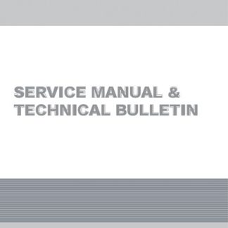 Nissan Forklift Internal Combustion F03 Series Service Manual