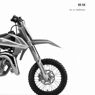 2019 KTM 65 SX Service Repair Manual