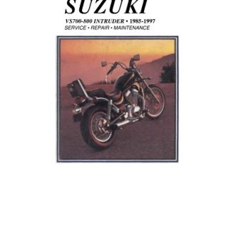 1985-1997 Suzuki VS700, VS800 Intruder Service Manual