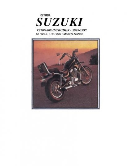1985-1997 Suzuki VS700, VS800 Intruder Service Manual