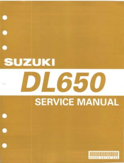2004 Suzuki DL650 Service Repair Manual