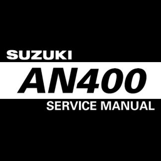 Suzuki An400 2003 Service Repair Manual