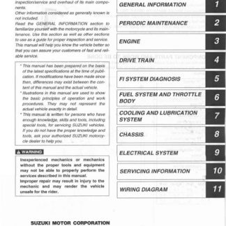 2004 Suzuki LTA700X LT-A700X King Quad ATV Service Manual