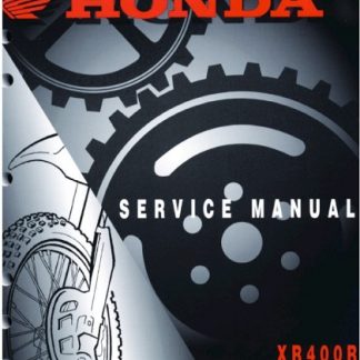Honda XR400R 1996-2004 Service Repair Manual