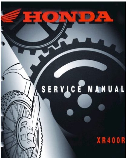 Honda XR400R 1996-2004 Service Repair Manual