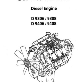 Liebherr D9306 D9308 D9406 D9408 Diesel Engine Service Manual