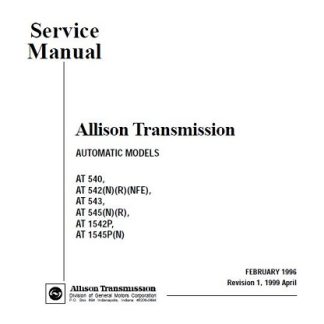 Allison Transmission AT 545 Service Manual