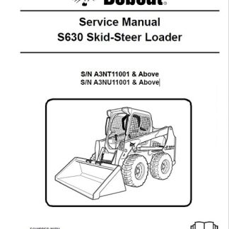 Bobcat S630 Skid-Steer Loader Service Repair Manual