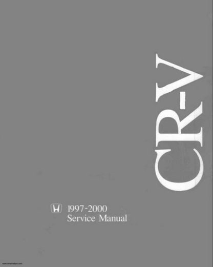 1997-2001 Honda CRV Service Repair Manual