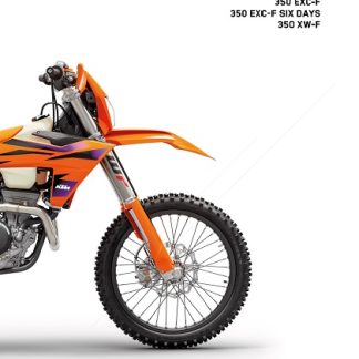 2024 KTM 350 EXC-F XW-F Six Days Service Repair Manual