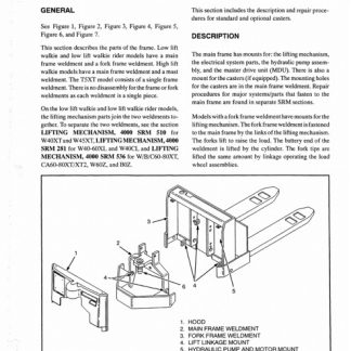 Hyster E142 (T5XT) Forklift Service Repair Manual