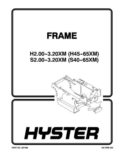 Hyster K177 (H45XM, H50XM, H55XM, H60XM, H65XM) Forklift Service Manual