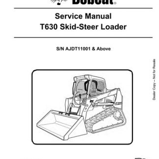 Bobcat T630 Compact Track Loader Service Manual