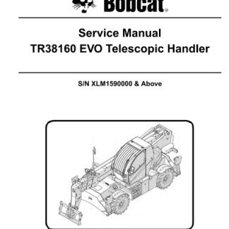 Bobcat TR38160 EVO Telescopic Handler Service Manual