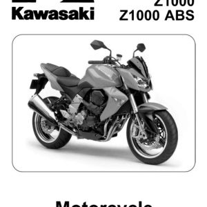 2007 Kawasaki Z1000 Service Repair Manual