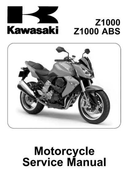 2007 Kawasaki Z1000 Service Repair Manual
