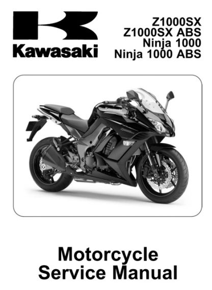 2011-2013 Kawasaki Z1000SX Ninja 1000 ABS Service Manual