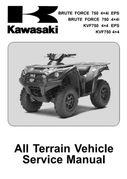 2012-2013 Kawasaki Brute Force 750 4X4i, KVF750 4X4 Service Manual