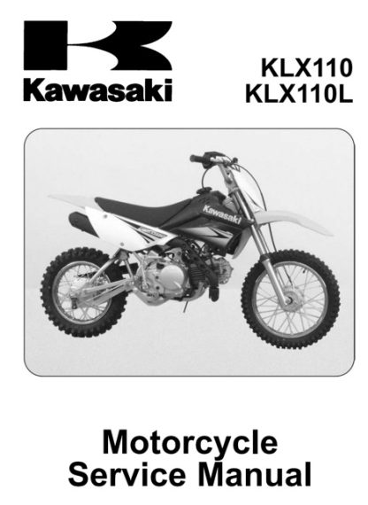 2010-2011 Kawasaki KLX110, KLX110L Service Manual