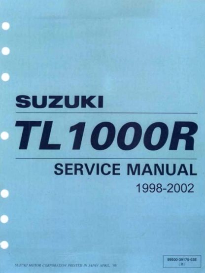 1998-2002 Suzuki TL1000R Service Repair Manual