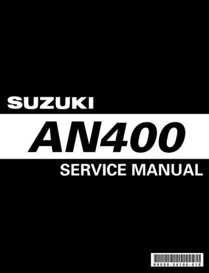2007-2009 Suzuki AN400 Burgman Full Service Manual
