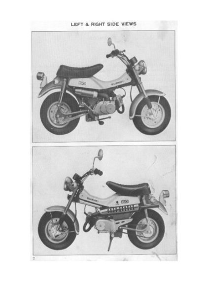 Suzuki RV50 Service Repair Manual