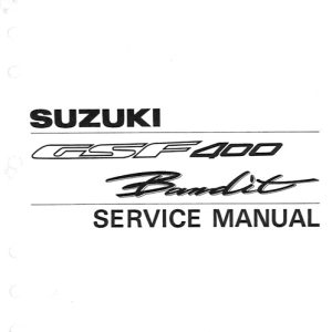 1991-1993 Suzuki GSF400 Bandit Service Manual