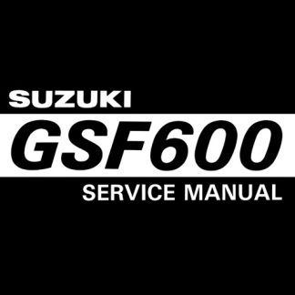 1999-2000 Suzuki GSF600 GSF600S Bandit Service Manual