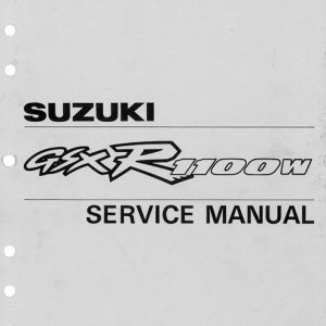 1993-1998 Suzuki GSXR1100W Service Manual