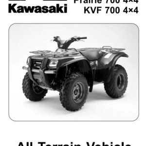 2004-2006 Kawasaki Prairie 700, KVF 700 Service Manual