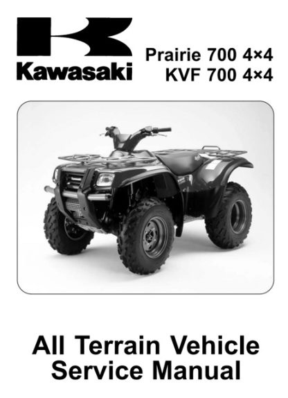 2004-2006 Kawasaki Prairie 700, KVF 700 Service Manual