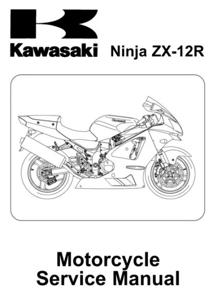 2002-2006 Kawasaki Ninja ZX-12R ZX1200 Service Manual