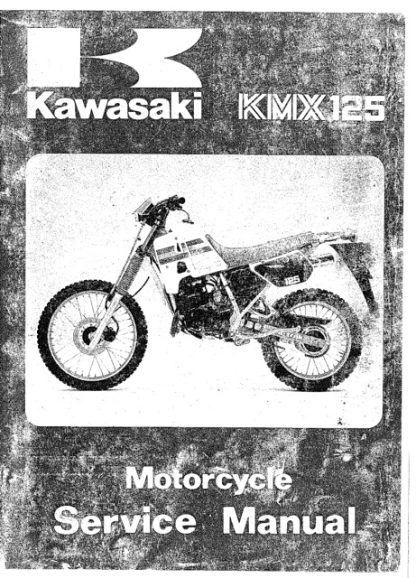 1986-1990 Kawasaki KMX 125 Service Manual