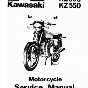 1979-1981 Kawasaki KZ400, KZ500, KZ550 Service Manual