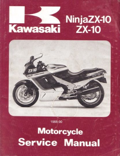 1988-1990 Kawasaki NinjaZX10, ZX10 Service Manual