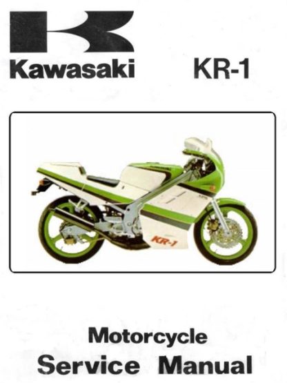 1988-1990 Kawasaki KR-1 (KR250-B1, KR250-B2) Service Manual