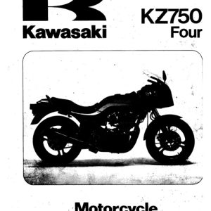 1980-1988 Kawasaki KZ750 Four Service Manual