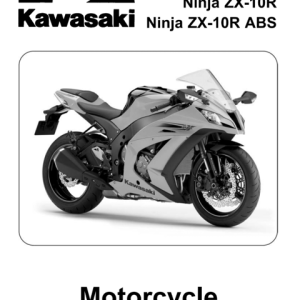 2011-2013 Kawasaki Ninja ZX-10R, Ninja ZX-10R ABS Service Manual