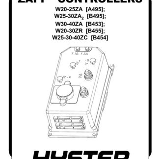 Hyster B454 (W25ZC W30ZC W40ZC) Forklift Service Manual