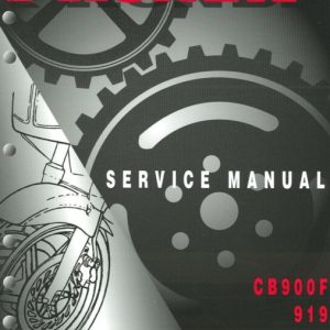 2002-2003 Honda CB900F 919 Service Manual