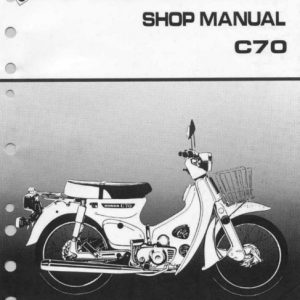 1980-1982 Honda C70 Scooter Service Manual
